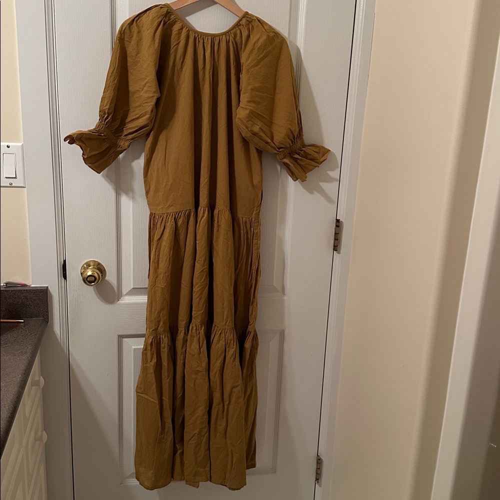 Daughters of India Sahana Gown ~ Desert - Picture 4 of 7